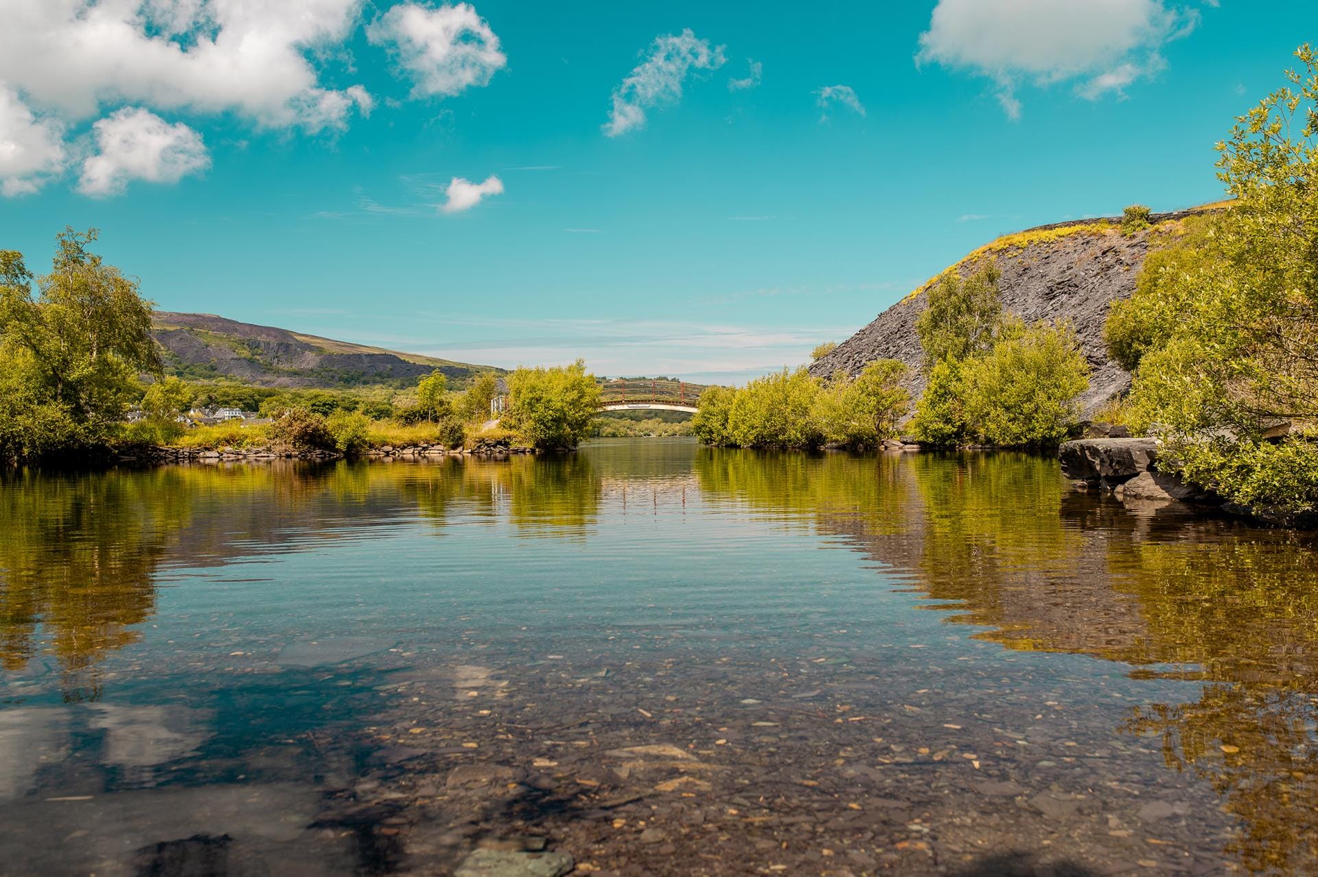 Parc Padarn | the lake