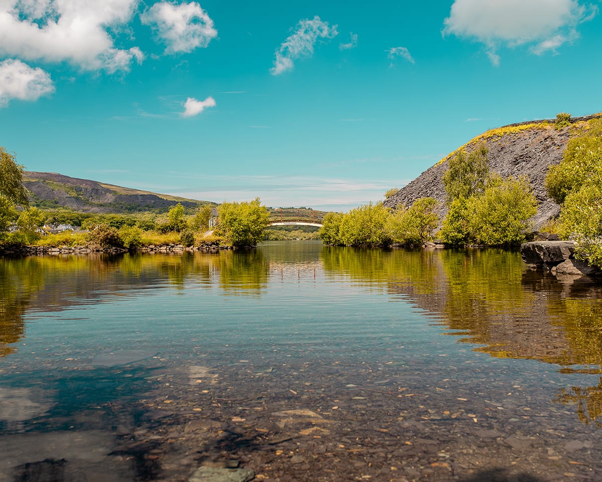 Parc Padarn | the lake