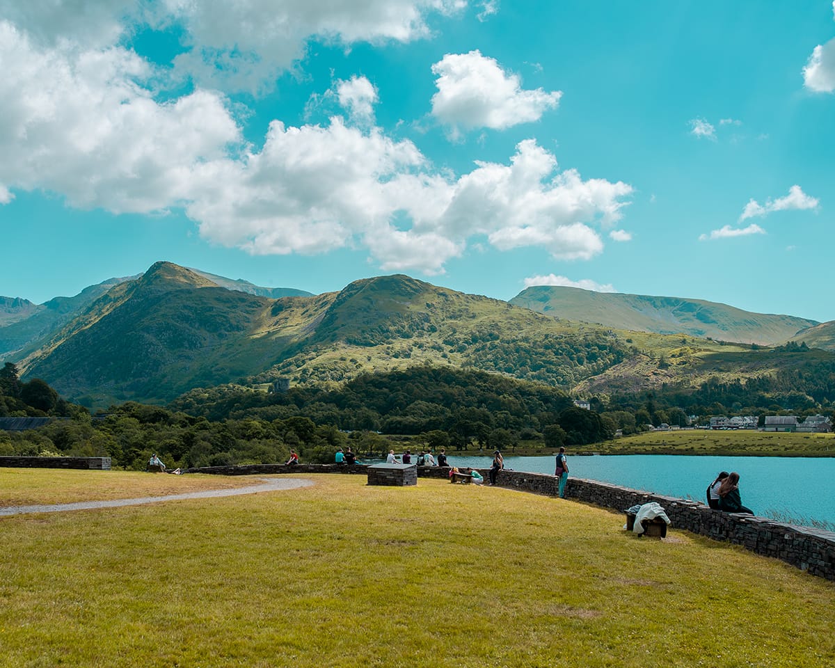 Parc Padarn | view from the quarry hospital