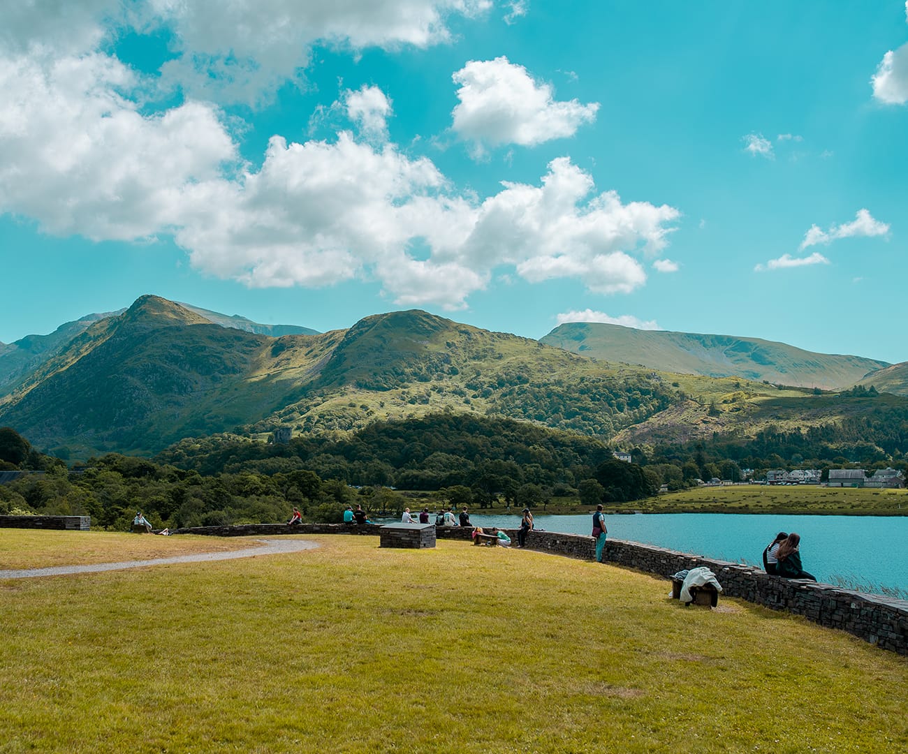 Parc Padarn | View of the lake